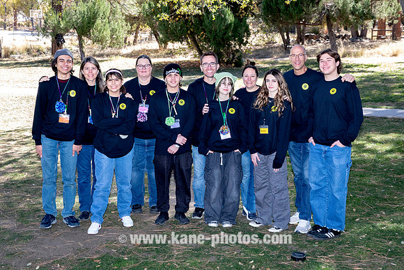 Staff with kids